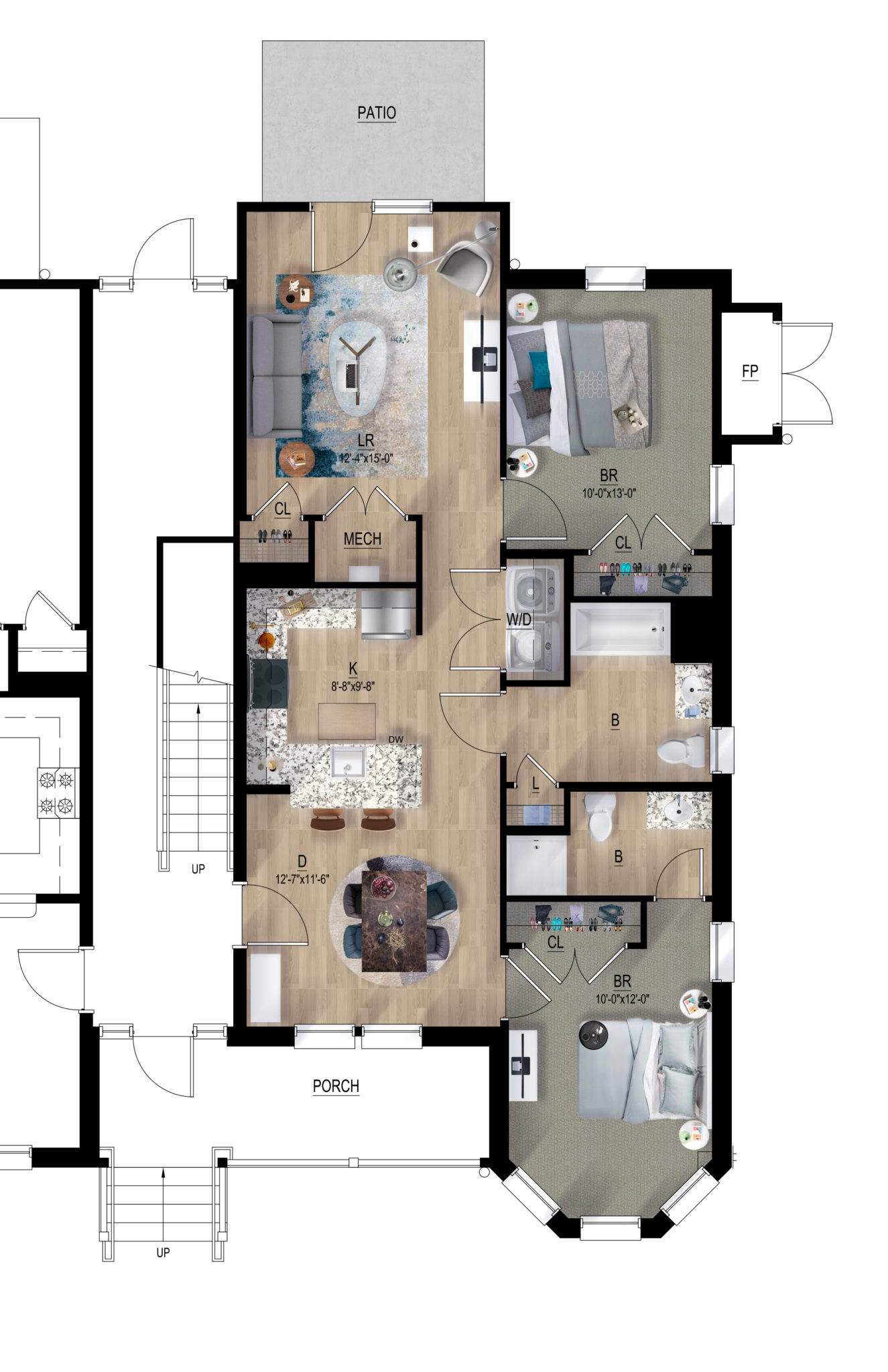 Floor Plans - The Windward